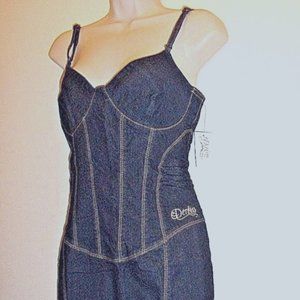 Rare Beyonce Bustier Corset Spaghetti Straps Dress